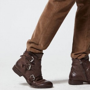 Ankle boots A.S.98 Clash 401202 Hombre Chocolate | ES-XWA571289