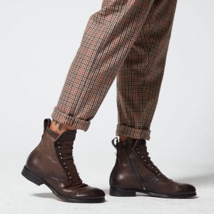 Ankle boots A.S.98 Clash 401231 Hombre Chocolate | ES-OZG469053