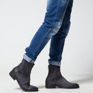 Ankle boots A.S.98 Mason Hombre Negras | ES-CJG318250