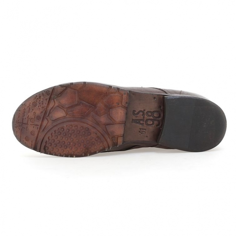 Ankle boots A.S.98 Chad Hombre Chocolate | ES-LIP297036