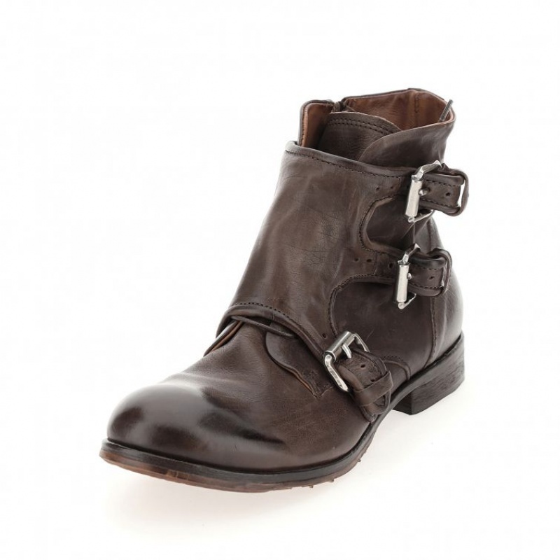 Ankle boots A.S.98 Clash 401202 Hombre Chocolate | ES-XWA571289