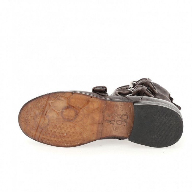 Ankle boots A.S.98 Clash 401202 Hombre Chocolate | ES-XWA571289