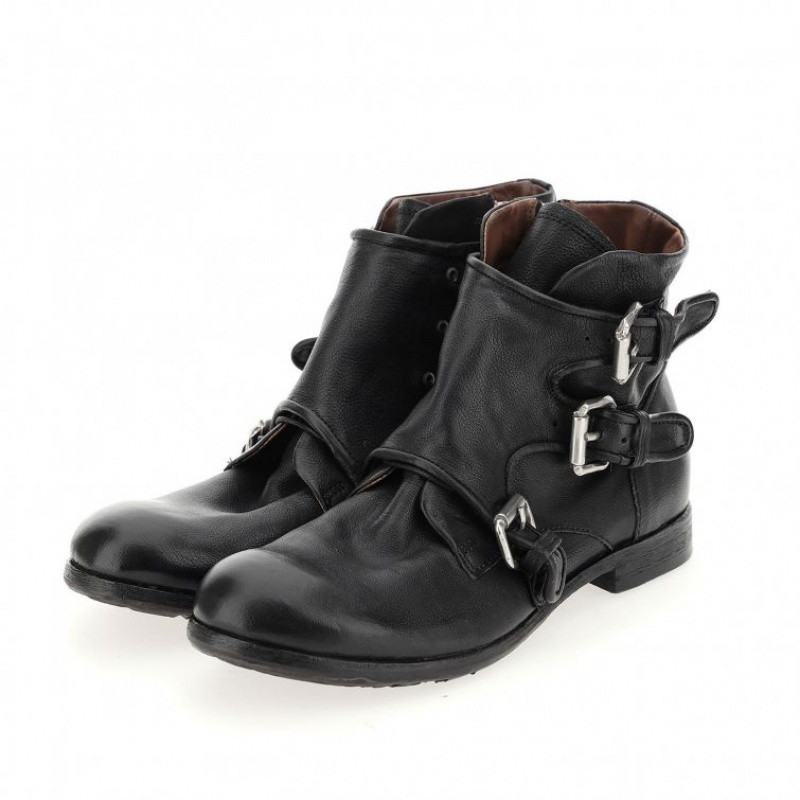 Ankle boots A.S.98 Clash 401202 Hombre Negras | ES-ETN469732