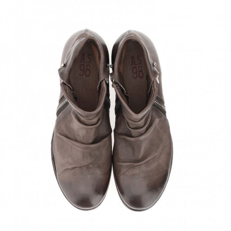 Ankle boots A.S.98 Clash 401216 Hombre Chocolate | ES-XTG105693