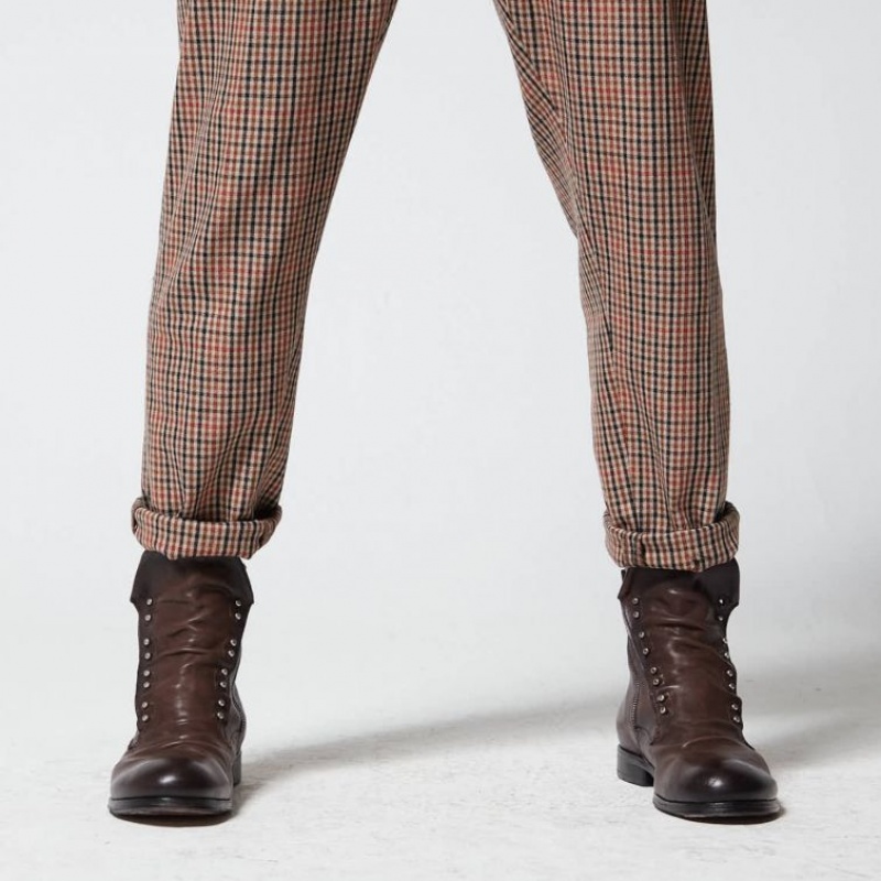 Ankle boots A.S.98 Clash 401231 Hombre Chocolate | ES-OZG469053