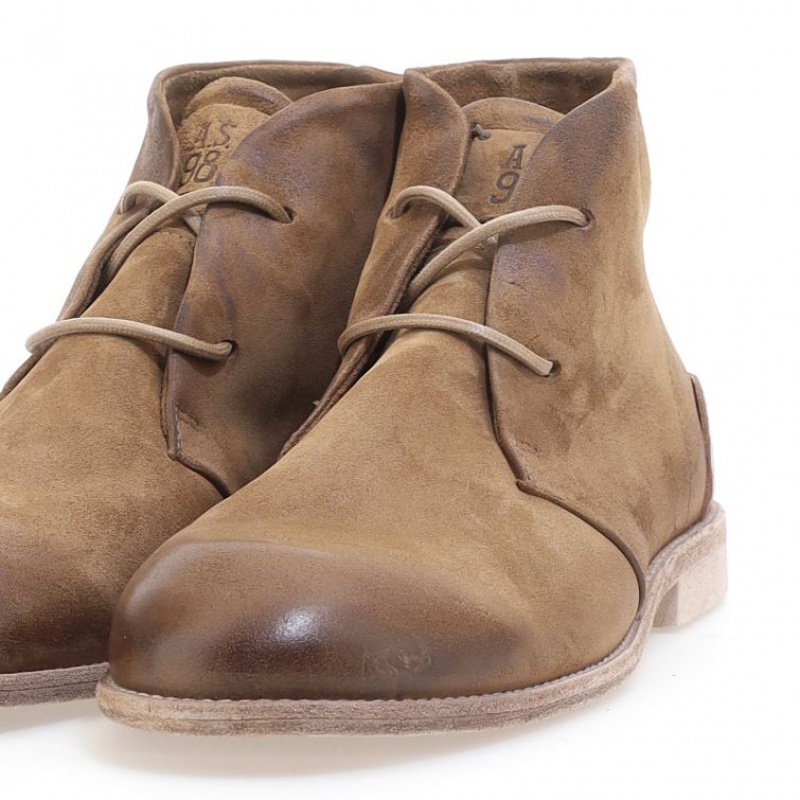 Ankle boots A.S.98 Oswin Hombre Kaki | ES-RVX021376