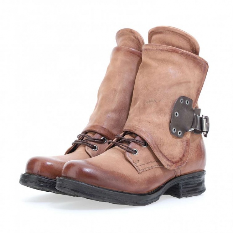 Ankle boots A.S.98 Saintec 259211 Mujer Kaki | ES-JXM210467