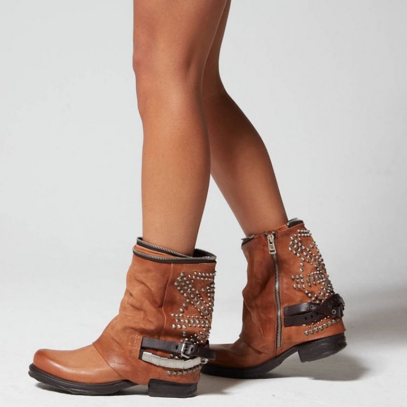Ankle boots A.S.98 Saintec 259216 Mujer Kaki | ES-MJO130476