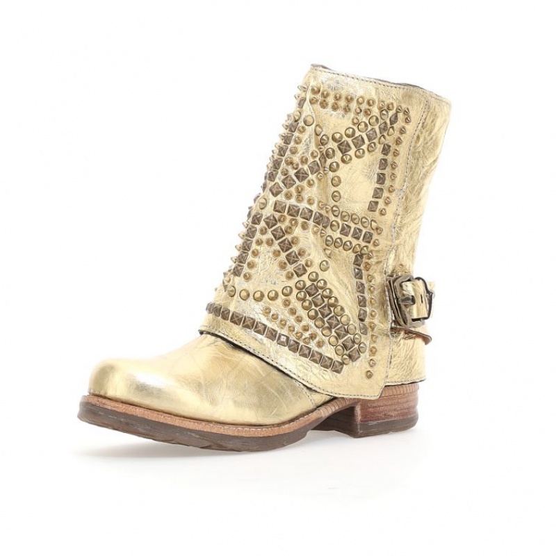 Ankle boots A.S.98 Shana Mujer Doradas | ES-CYE613905