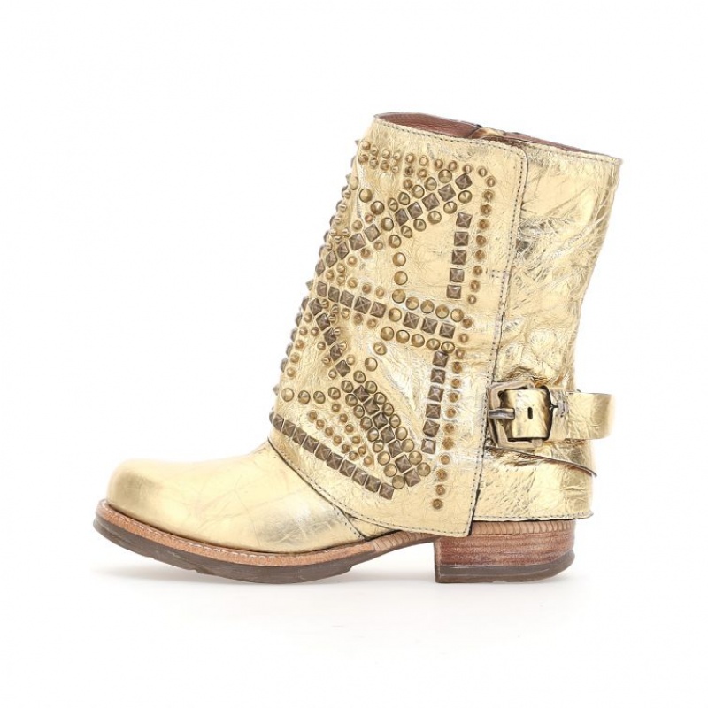 Ankle boots A.S.98 Shana Mujer Doradas | ES-CYE613905