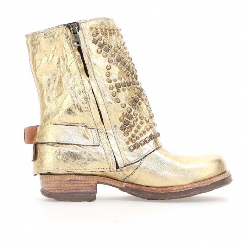 Ankle boots A.S.98 Shana Mujer Doradas | ES-CYE613905