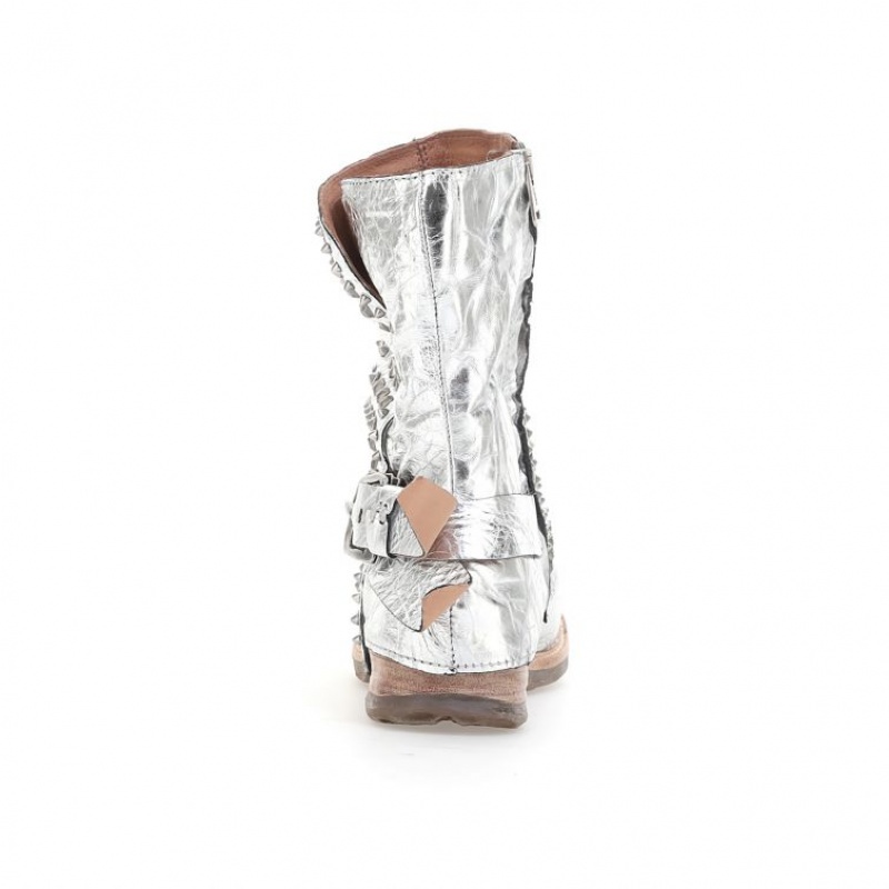 Ankle boots A.S.98 Shana Mujer Plateadas | ES-ZYW516429
