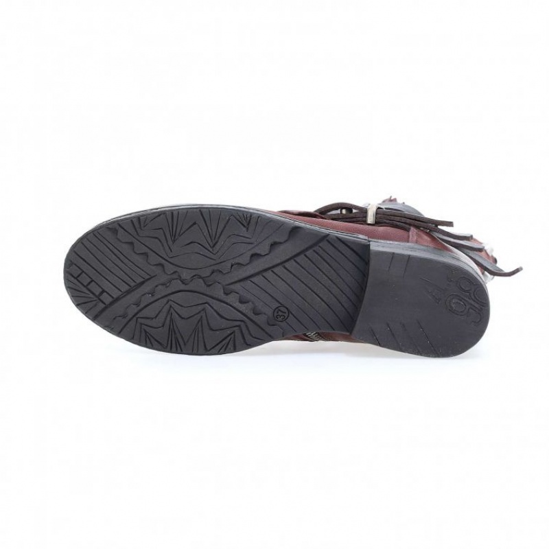 Ankle boots A.S.98 Verti 207239 Mujer Rojas | ES-IEO958014