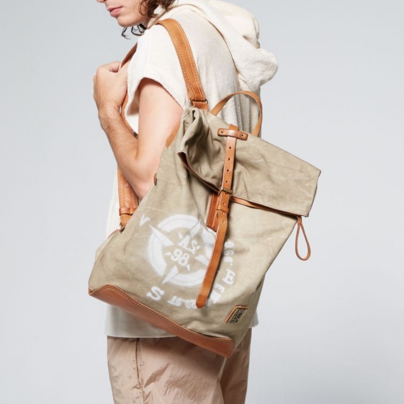 Bolsas A.S.98 Bardolino Hombre Verde Claro | ES-SHZ324687