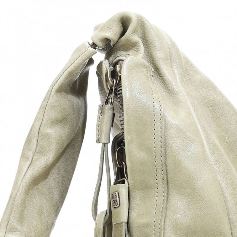 Bolsas A.S.98 Jamar Mujer Verde Claro | ES-LEG709386