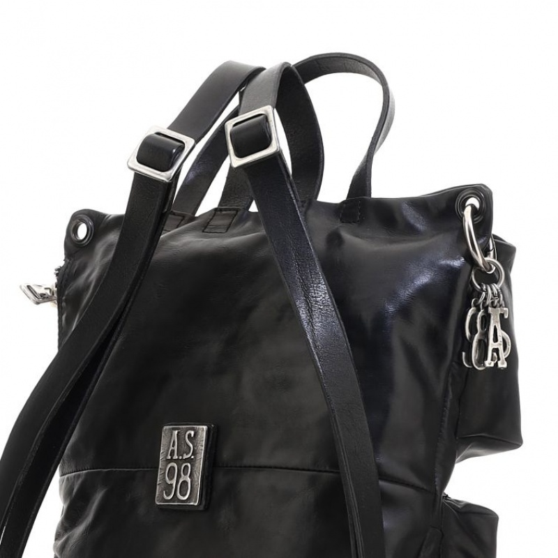 Bolsas A.S.98 Jodi Mujer Negras | ES-HMD719486