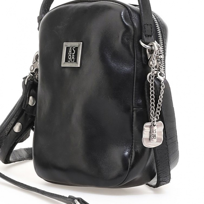 Bolsas A.S.98 Limone Mujer Negras | ES-YDV263471