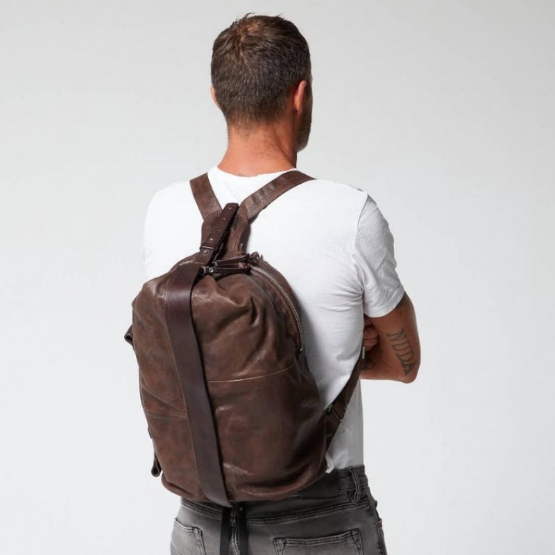 Bolsas A.S.98 Vigo Hombre Chocolate | ES-QZK291674