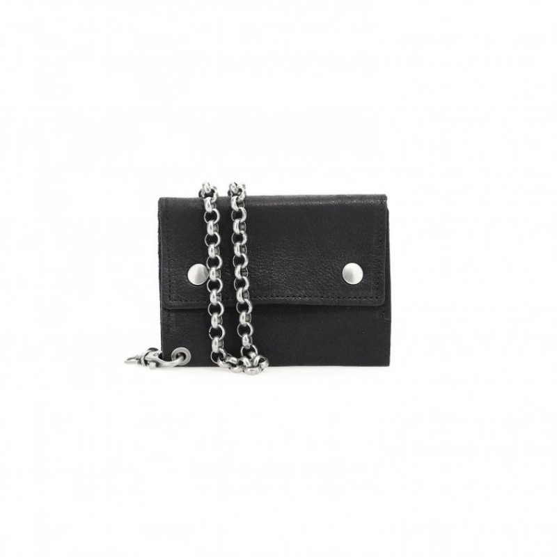 Carteras A.S.98 Buck Unisex Negras | ES-BUT264509