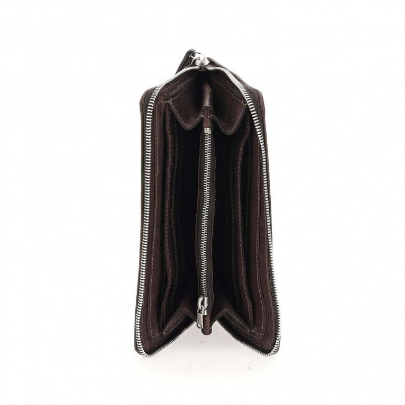 Carteras A.S.98 Chet Unisex Chocolate | ES-DAE198435
