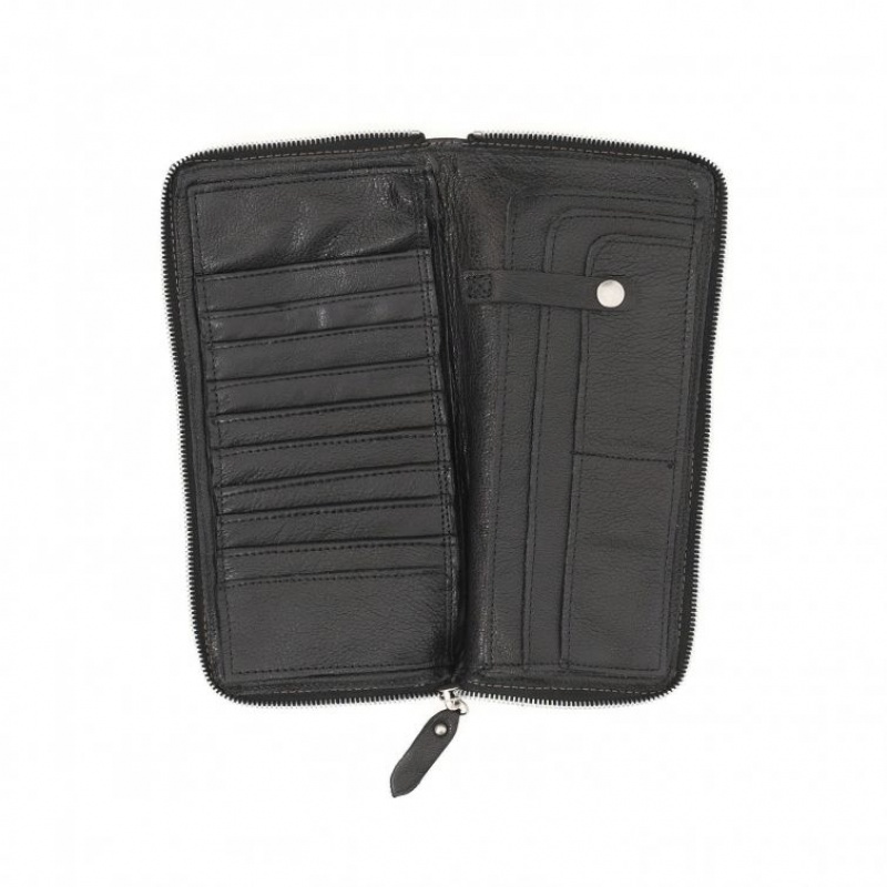 Carteras A.S.98 Clark Unisex Negras | ES-PEV468092
