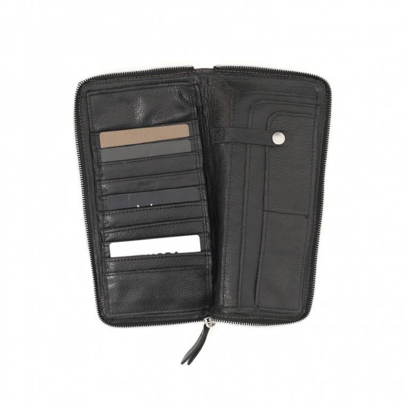 Carteras A.S.98 Clark Unisex Negras | ES-PEV468092