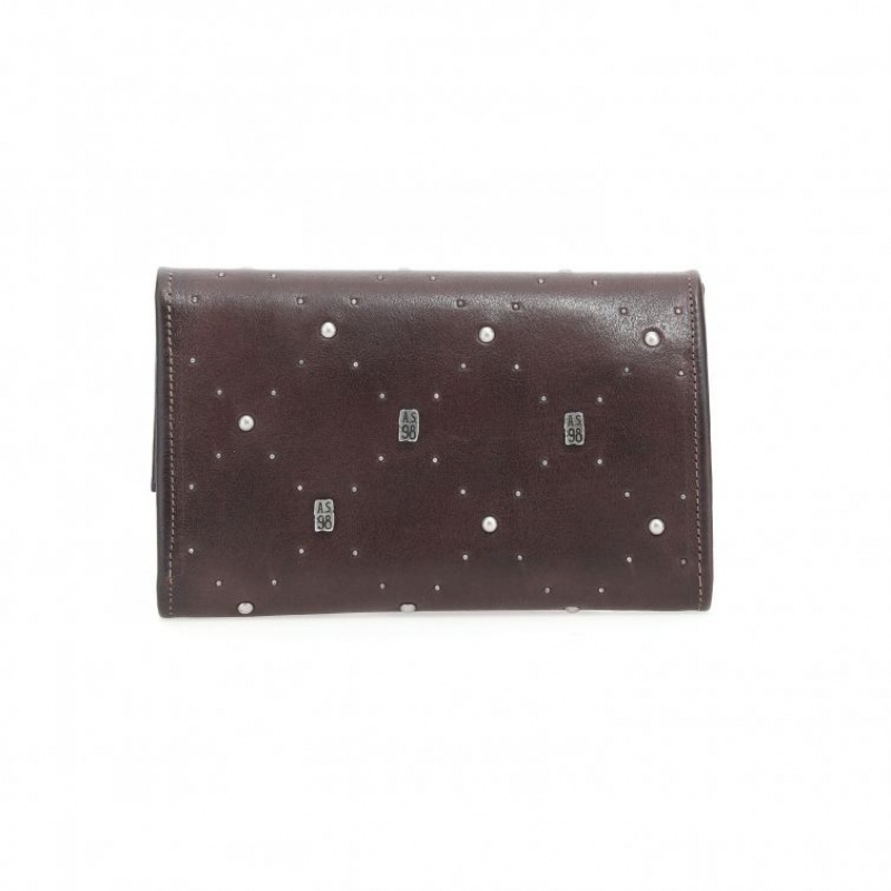 Carteras A.S.98 Fitz Unisex Chocolate | ES-HFZ832061