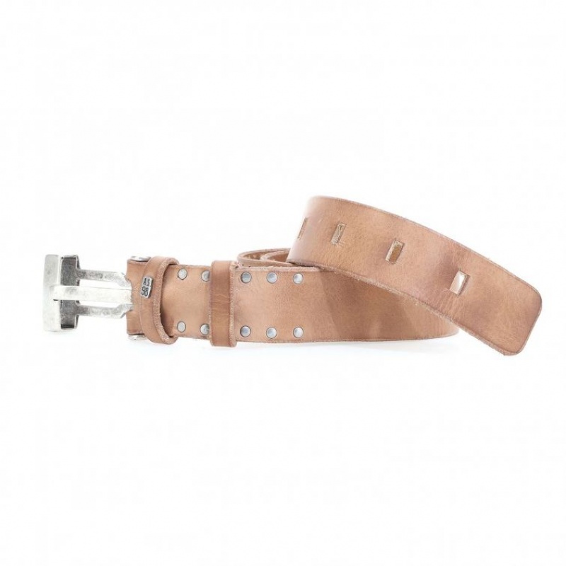 Cinturones A.S.98 Kam Unisex Kaki Claro | ES-PXB492053