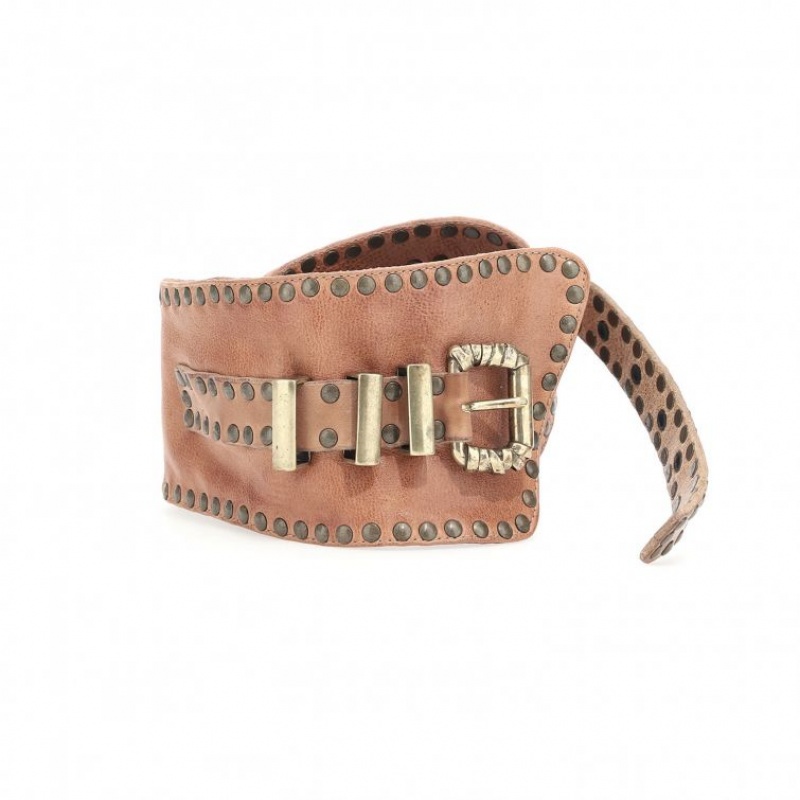 Cinturones A.S.98 Kenith Unisex Kaki | ES-TKN319075
