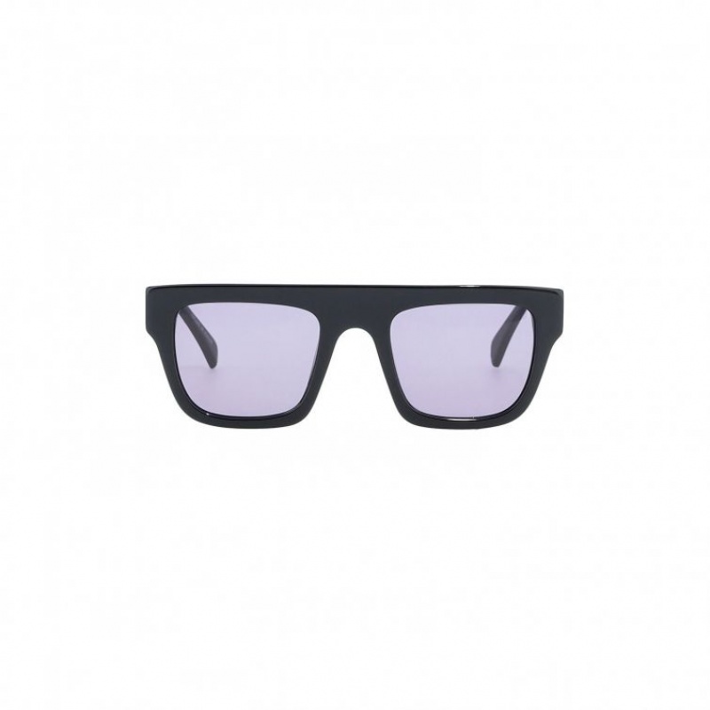 Gafas de Sol A.S.98 Dahlia Hombre Negras | ES-URO915748