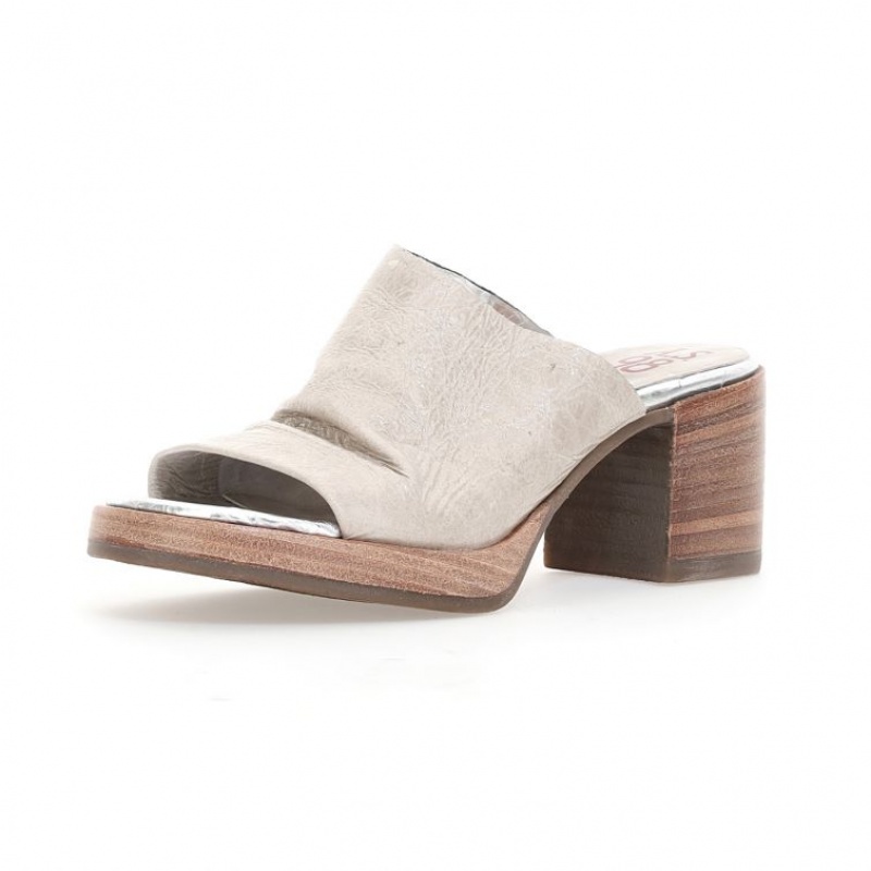 Sandalias A.S.98 Aleesha Mujer Beige | ES-XKF481053