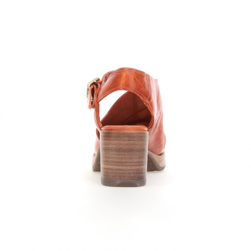 Sandalias A.S.98 Amice Mujer Naranjas | ES-TPW210684