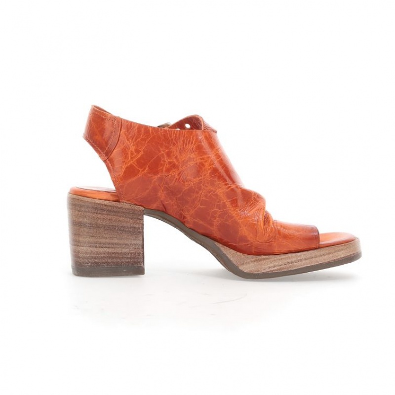 Sandalias A.S.98 Amice Mujer Naranjas | ES-TPW210684