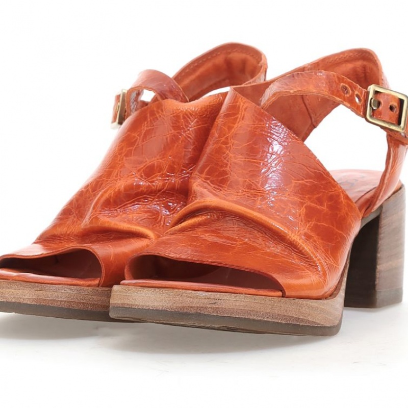 Sandalias A.S.98 Amice Mujer Naranjas | ES-TPW210684