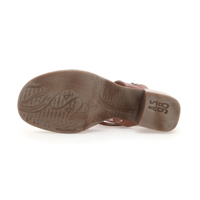 Sandalias A.S.98 Andra Mujer Kaki | ES-DZI158490