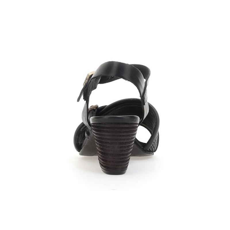 Sandalias A.S.98 Ayden Mujer Negras | ES-VZU538970