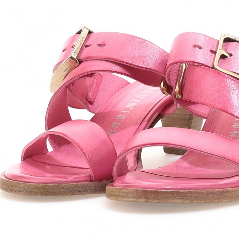 Sandalias A.S.98 Bernardine Mujer Rosas | ES-UOJ423697