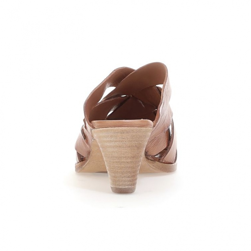Sandalias A.S.98 Bessie Mujer Marrones | ES-FLG340516