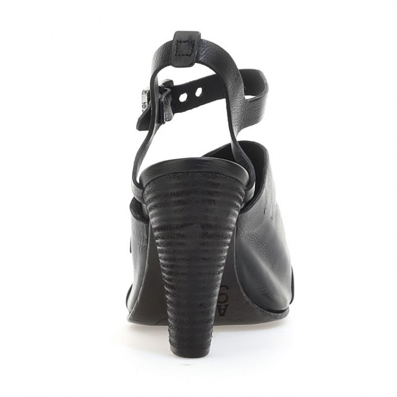 Sandalias A.S.98 Clarise Mujer Negras | ES-JWY249051