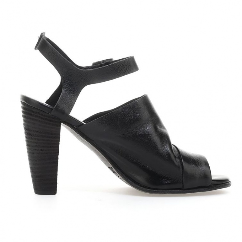 Sandalias A.S.98 Clarise Mujer Negras | ES-JWY249051