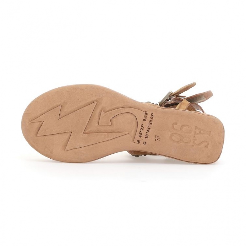 Sandalias A.S.98 Ladonna Mujer Kaki | ES-GBT396482