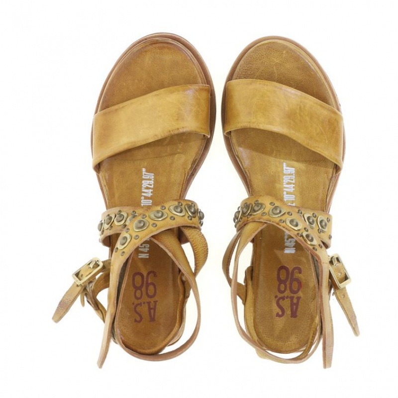 Sandalias A.S.98 Ladonna Mujer Kaki | ES-GBT396482