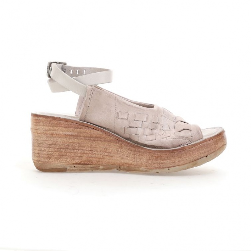 Sandalias A.S.98 Nan Mujer Gris | ES-ZPX701469