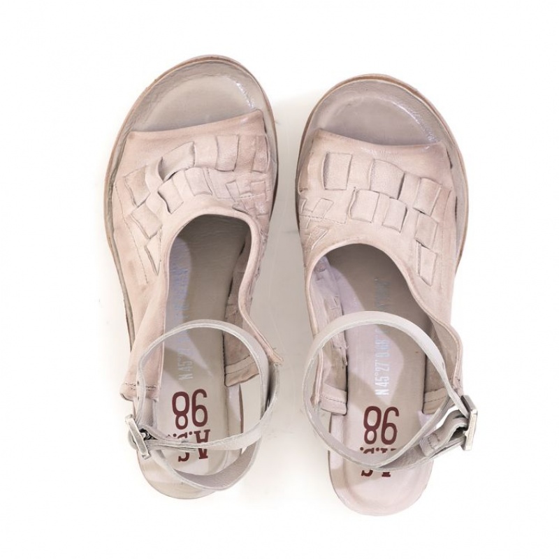 Sandalias A.S.98 Nan Mujer Gris | ES-ZPX701469