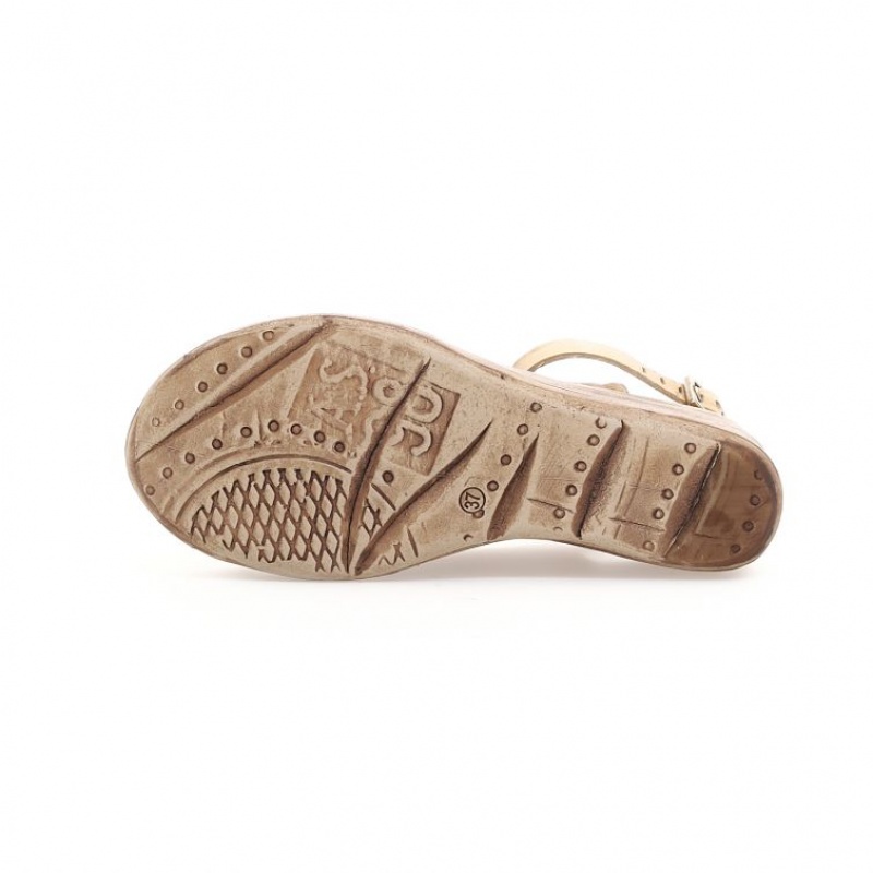 Sandalias A.S.98 Nan Mujer Kaki | ES-KCA081695