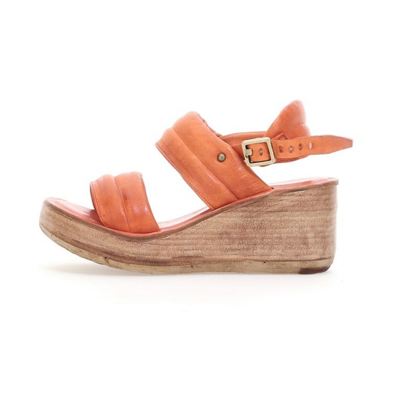 Sandalias A.S.98 Neely Mujer Naranjas | ES-TLY450927