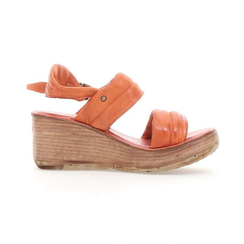 Sandalias A.S.98 Neely Mujer Naranjas | ES-TLY450927