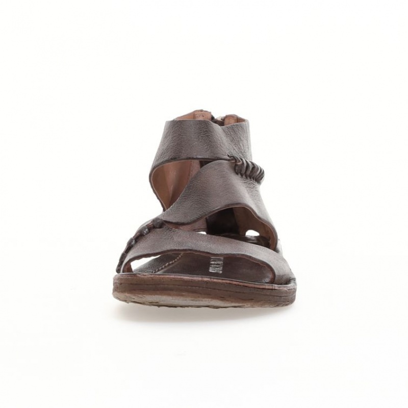 Sandalias A.S.98 Romey Mujer Chocolate | ES-DGN714035