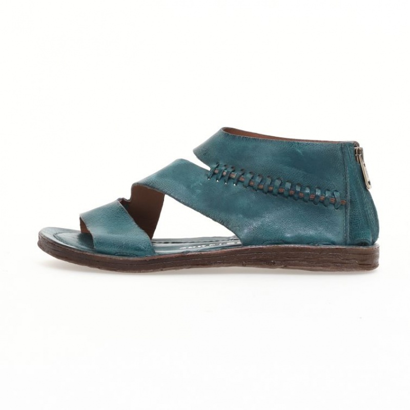 Sandalias A.S.98 Romey Mujer Verde | ES-ESU231945