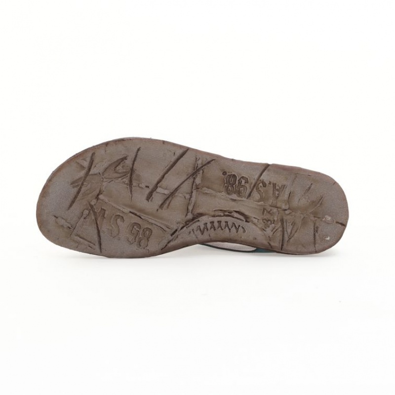 Sandalias A.S.98 Romey Mujer Verde | ES-ESU231945